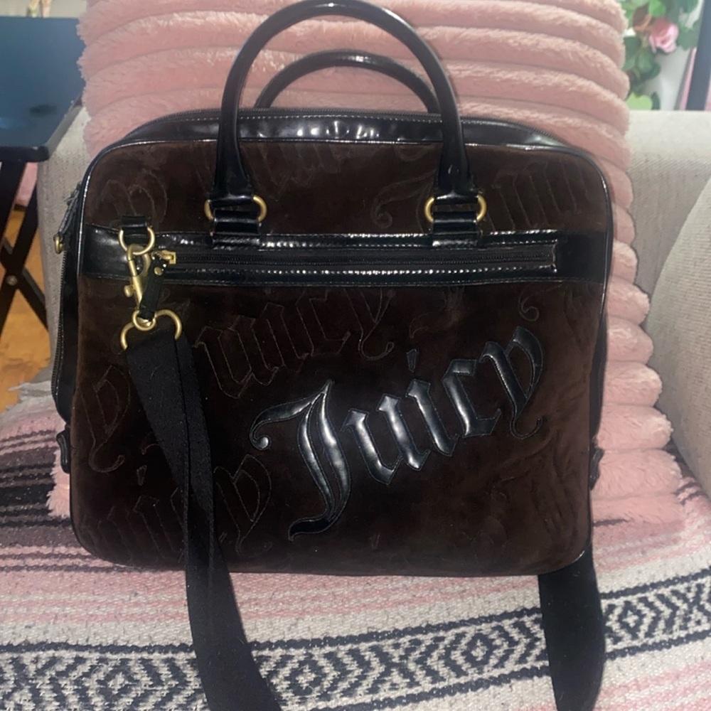 Y2K juicy couture laptop bag
